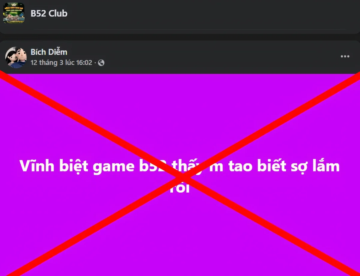 Phân tích chiêu trò bóc phốt từ đối thủ B52 Club